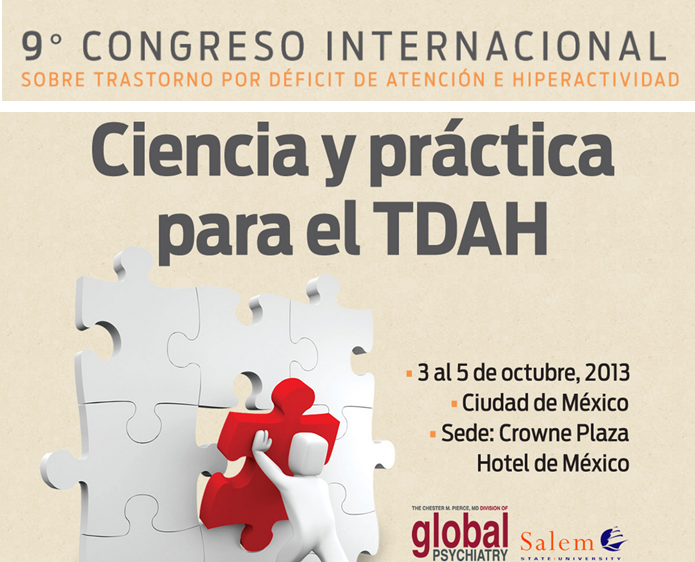 9o. Congreso Internacional por Déficit de Atención e Hiperactividad